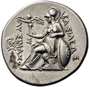 Tetradrachm - Lysimachos Magnesia, Greece (ancient), 305 BC - 281 BC reverse image