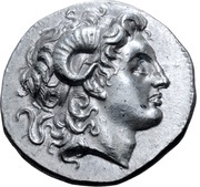 Tetradrachm - Lysimachos Alexandria Troas obverse image
