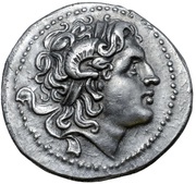 Tetradrachm - Lysimachos Lysimacheia obverse image
