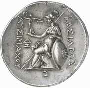 Tetradrachm - Lysimachos Lampsakos, Greece (ancient), 297 BC - 281 BC reverse image