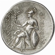Tetradrachm - Lysimachos Sardes, Greece (ancient), 297 BC - 287 BC reverse image