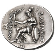 Tetradrachm - Lysimachos, Greece (ancient), 280 BC - 270 BC reverse image