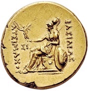 Stater - Lysimachos Uncertain Thracian mint, Greece (ancient), 305 BC - 281 BC reverse image