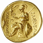 Stater - Lysimachos Alexandreia Troas, Greece (ancient), 297 BC - 281 BC reverse image