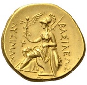 Stater - Lysimachos Asia Minor, Greece (ancient), 280 BC - 250 BC reverse image