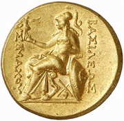 Stater - Lysimachos Uncertain mint, Greece (ancient), 280 BC - 250 BC reverse image