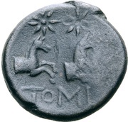 Æ22 Countermarked, Greece (ancient), 200 BC - 101 BC reverse image