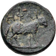Æ17, Greece (ancient), 281 BC - 256 BC reverse image