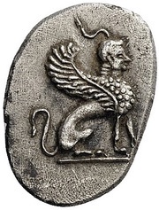 Triobol obverse image