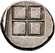 Didrachm, Greece (ancient), 500 BC - 465 BC reverse image
