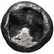 Hemiobol, Greece (ancient), 500 BC - 480 BC reverse image