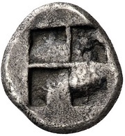 Obol, Greece (ancient), 435 BC - 411 BC reverse image
