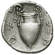 Trihemiobol, Greece (ancient), 411 BC - 350 BC reverse image