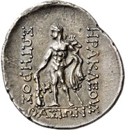 Tetradrachm, Greece (ancient), 168 BC - 148 BC reverse image
