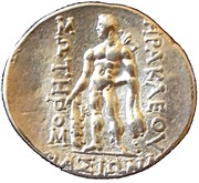 Tetradrachm, Greece (ancient), 145 BC - 130 BC reverse image