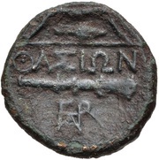 Æ17, Greece (ancient), 168 BC - 80 BC reverse image