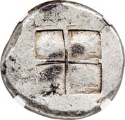 Oktadrachm, Greece (ancient), 480 BC - 465 BC reverse image