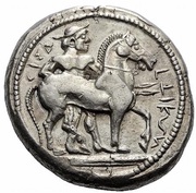Oktadrachm obverse image