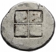 Oktadrachm, Greece (ancient), 475 BC - 465 BC reverse image