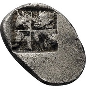 Triobol, Greece (ancient), 500 BC - 480 BC reverse image