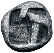 Diobol, Greece (ancient), 500 BC - 480 BC reverse image