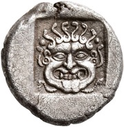 Drachm, Greece (ancient), 480 BC - 450 BC reverse image