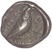 Tetradrachm, Greece (ancient), 400 BC - 338 BC reverse image