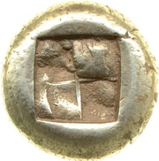 Stater, Greece (ancient), 499 BC - 494 BC reverse image