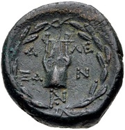 Æ19, Greece (ancient), 164 BC - 135 BC reverse image