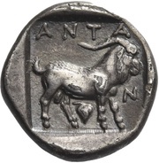 Tetrobol, Greece (ancient), 420 BC - 380 BC reverse image