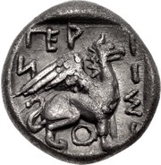 Hemidrachm obverse image
