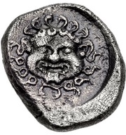 Hemidrachm, Greece (ancient), 400 BC - 300 BC reverse image