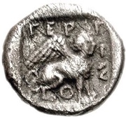 Drachm, Greece (ancient), 425 BC - 400 BC reverse image
