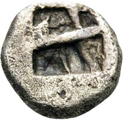 Obol, Greece (ancient), 500 BC - 400 BC reverse image
