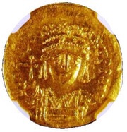 Solidus - Tiberius II Constantine obverse image