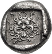 Hemidrachm, Greece (ancient), 500 BC - 400 BC reverse image