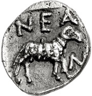 Hemiobol, Greece (ancient), 400 BC - 300 BC reverse image