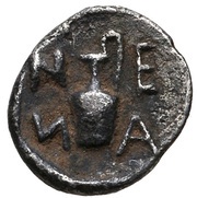 Hemiobol, Greece (ancient), 400 BC - 300 BC reverse image