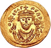 Solidus - Phocas VICTORIA AVGG; Constantinopolis; Class IIb obverse image