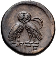 Æ20, Greece (ancient), 400 BC - 200 BC reverse image