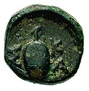 Æ9, Greece (ancient), 350 BC - 300 BC reverse image
