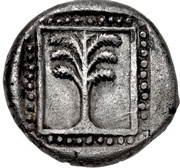 Drachm, Greece (ancient), 500 BC - 400 BC reverse image