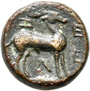Æ17, Greece (ancient), 400 BC - 300 BC reverse image