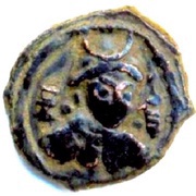Drachm - Tarika satrap Toramana domain, type 25-28 obverse image