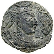 Drachm - Zabolo/Zabocho Lord of Zabul) (Hadda-Gandhara mint obverse image