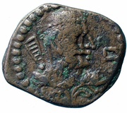 Æ Unit - Toramana Punjab mint obverse image