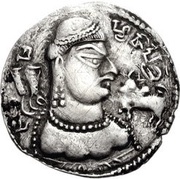 Drachm - Abhimanyu Gandhara mint obverse image