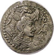 Drachm - Napki Malka - Hephthalite Hunnic Tribes Kabul mint obverse image