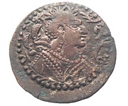 Drachm - Napki Malka Gandhara mint obverse image