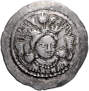 1 Drachm - Kidarites Buddhamitra obverse image